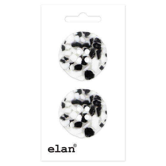 ELAN 2-Hole Sew-Through Button 25 mm (1 in) 2-Count