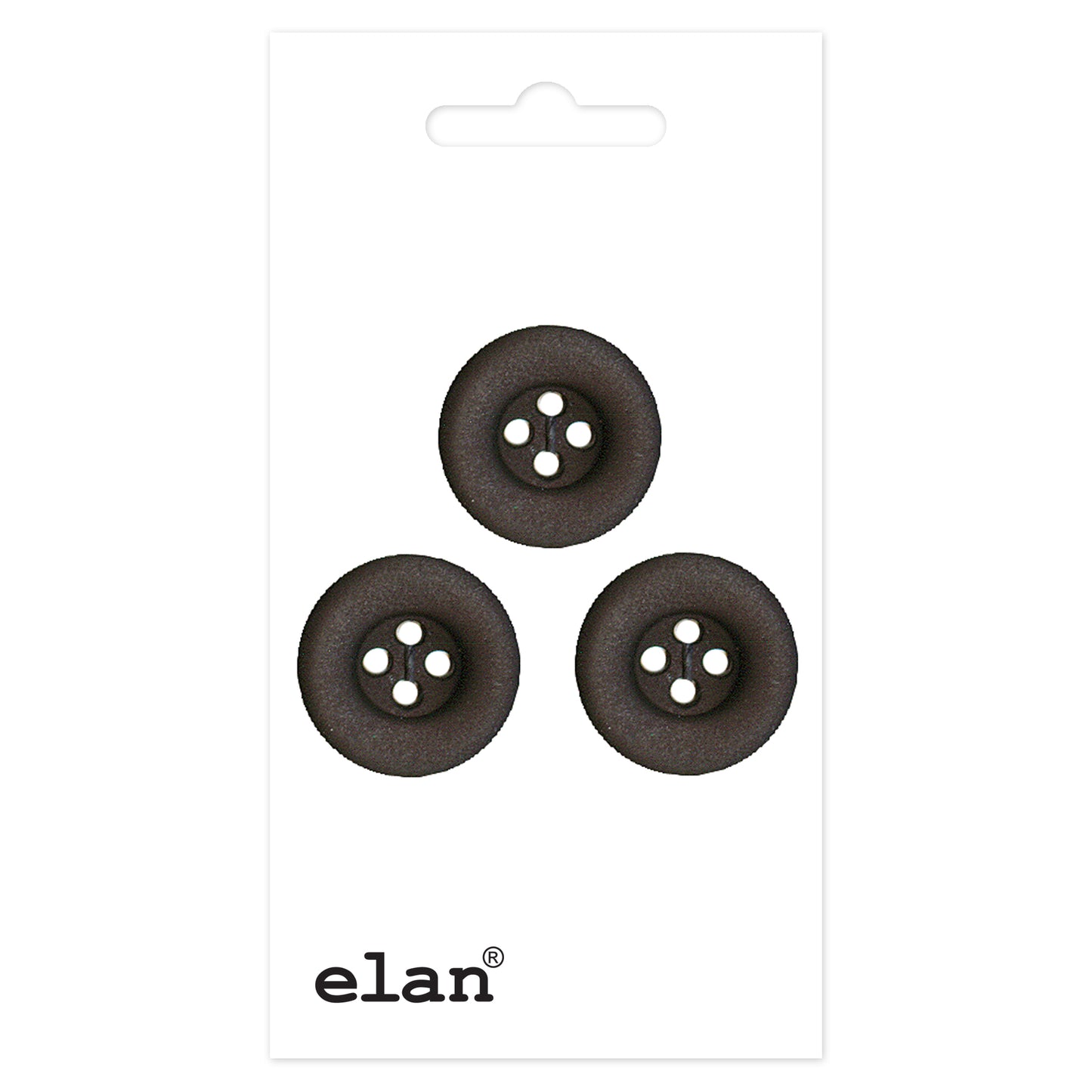 ELAN 4-Hole Sew-Through Button 18 mm (3/4 in), 3-Count