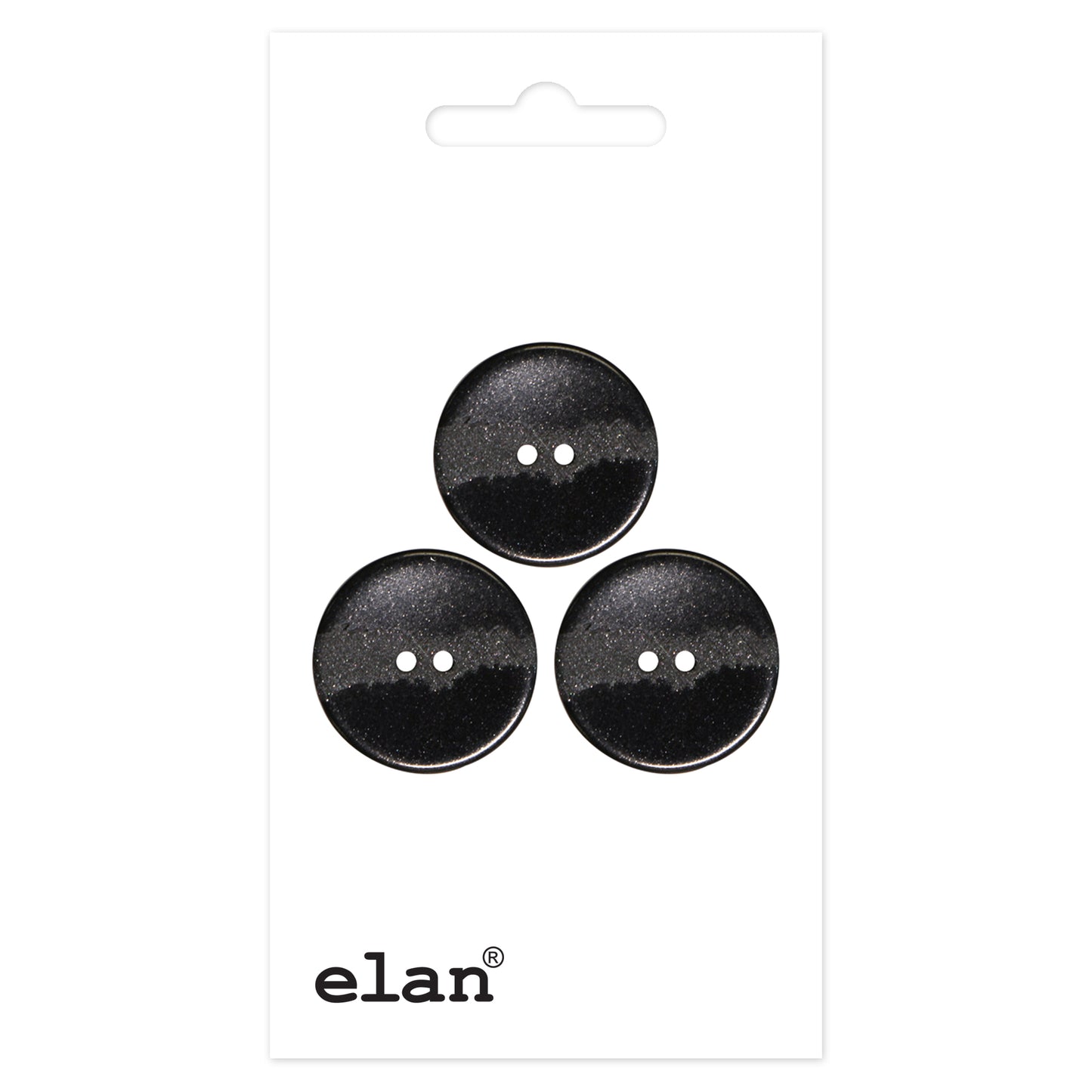 ELAN 2-Hole Sew-Through Button 18 mm (3/4 in) 3-Count