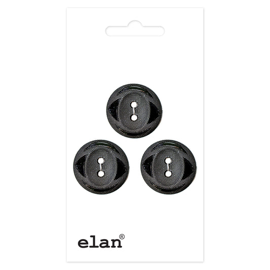 ELAN 2 Hole Button - 18mm (3/4) - 3 count