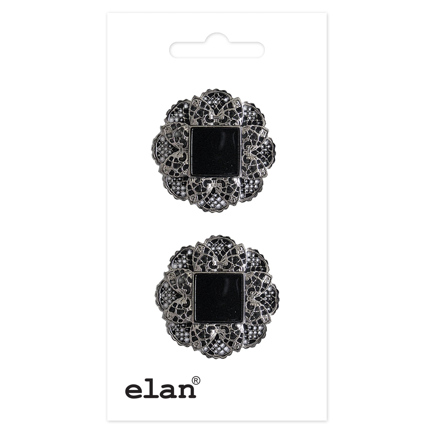 ELAN Shank Button - 25mm (1) - 2 count
