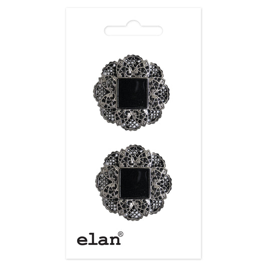 ELAN Shank Button, 25 mm (1 inch), 2-Count