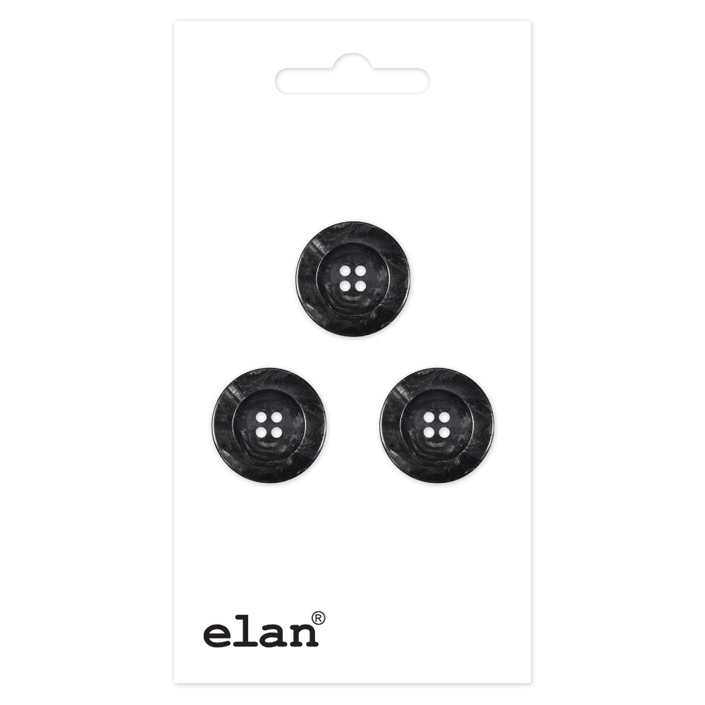 ELAN 4-Hole Button, 18 mm (3/4"), 3-Count