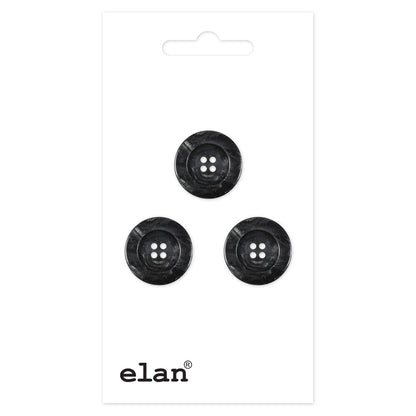 ELAN 4-Hole Button, 18 mm (3/4"), 3-Count