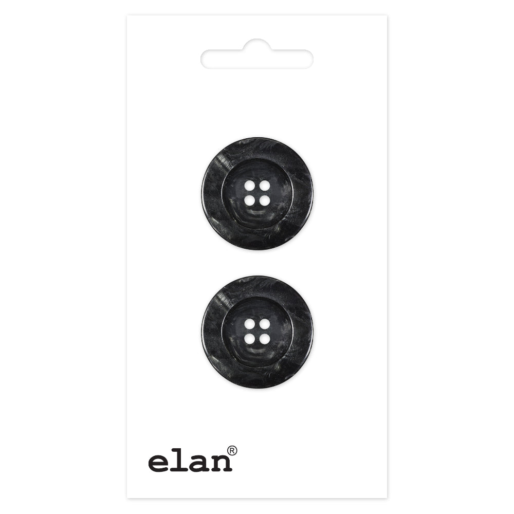 ELAN 4 Hole Button - 28mm (1 1/8inch) - 6 count