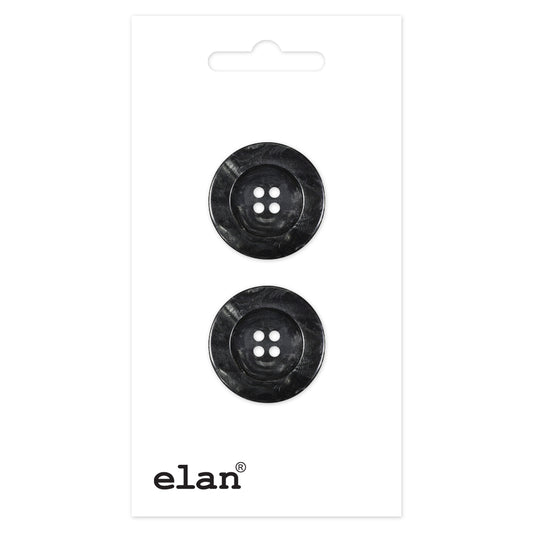 ELAN 4 Hole Button - 28mm (1 1/8inch) - 6 count
