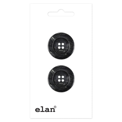 ELAN 4-Hole Button, 28 mm (1 1/8"), 2-Count