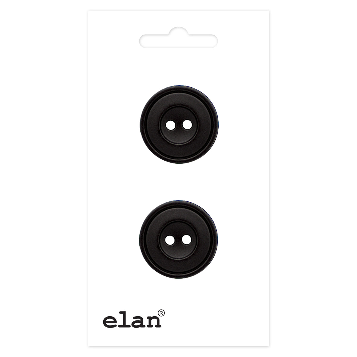 ELAN 2-Hole Button, 20mm (3/4in), 2 Pack