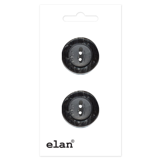 ELAN 2 Hole Button - 20mm (3/4) - 2 count