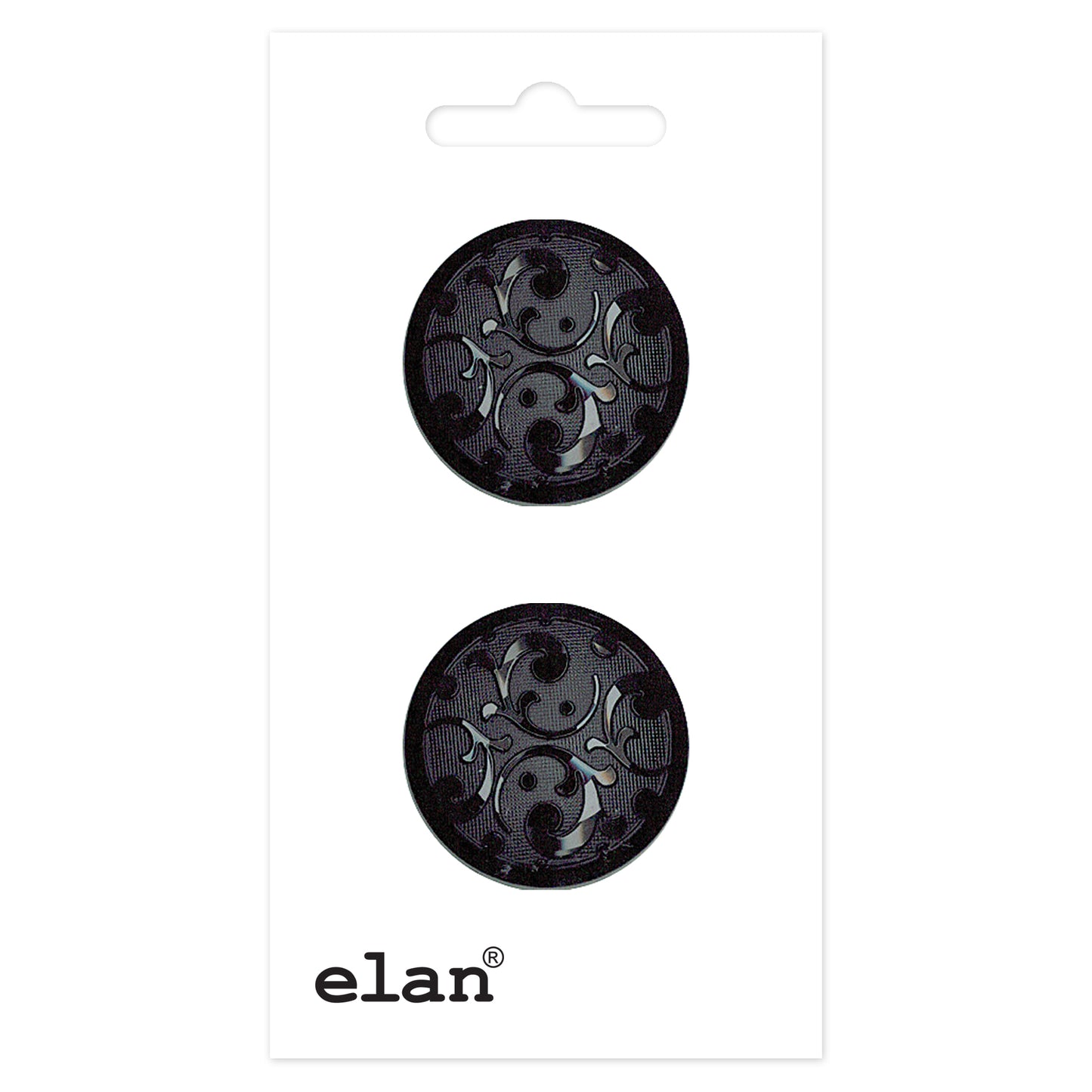 ELAN Shank Button - 23mm (7/8) - 2 count