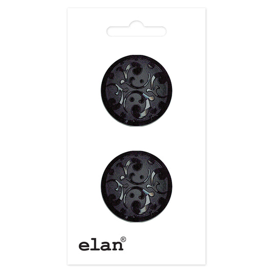 ELAN Shank Button - 23mm (7/8) - 2 count