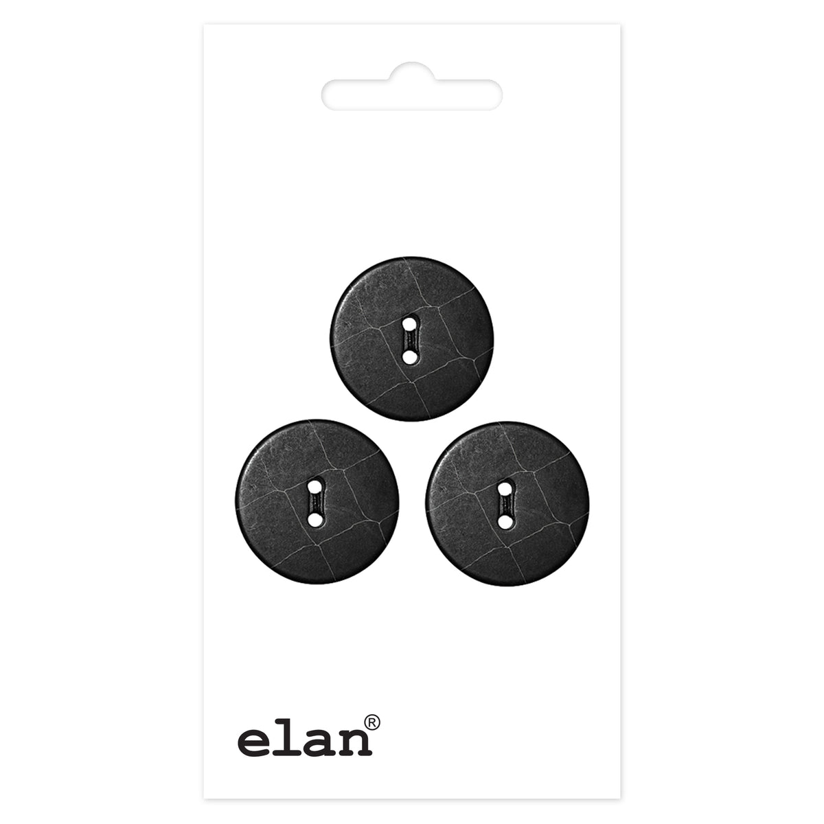 ELAN 2-Hole Button 18 mm (3/4 in.) - 3 count
