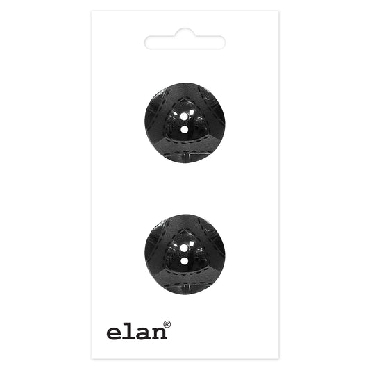 ELAN 2 Hole Button - 19mm (3/4) - 2 count