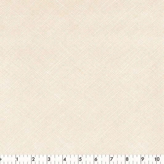 FABRIC CREATIONS 42" × 8 yd Cotton Fabric Bolt — Tan Woven Lines