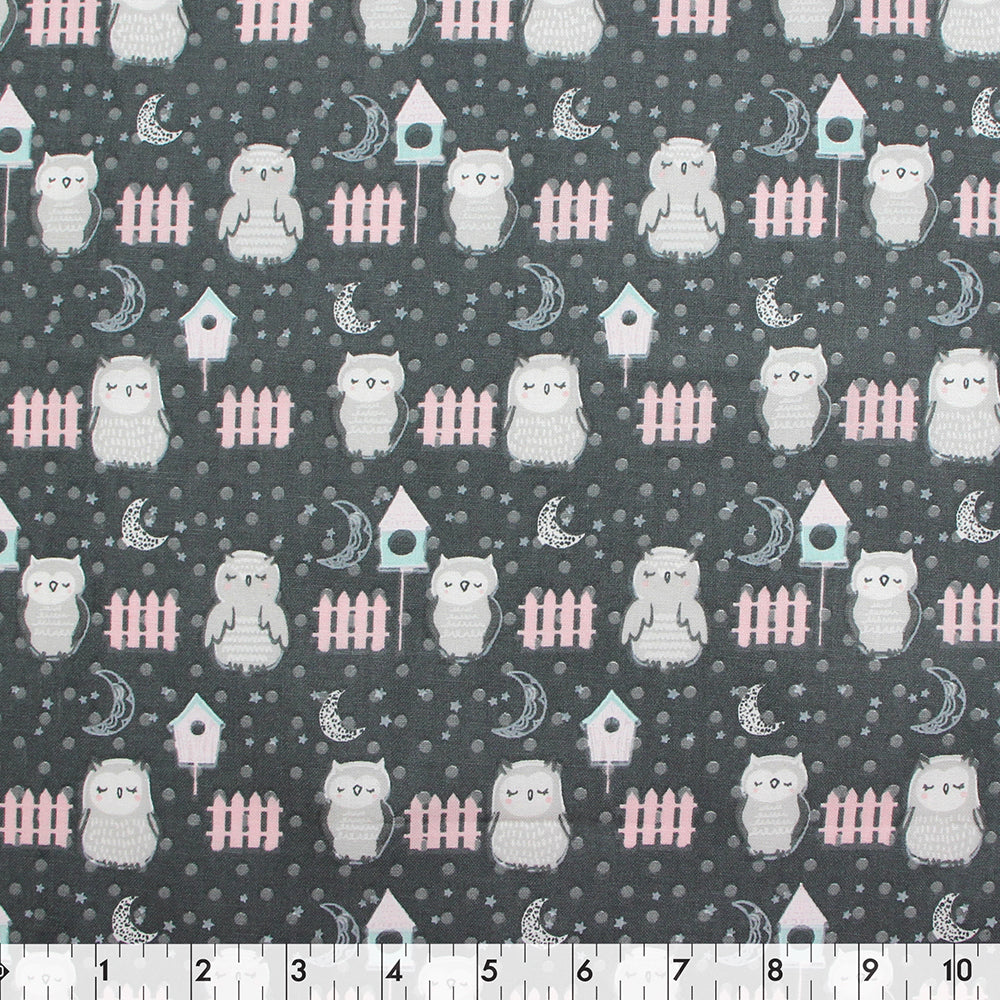 FABRIC CREATIONS Cotton Fabric Bolt 42 In × 8 Yd, Assorted Print