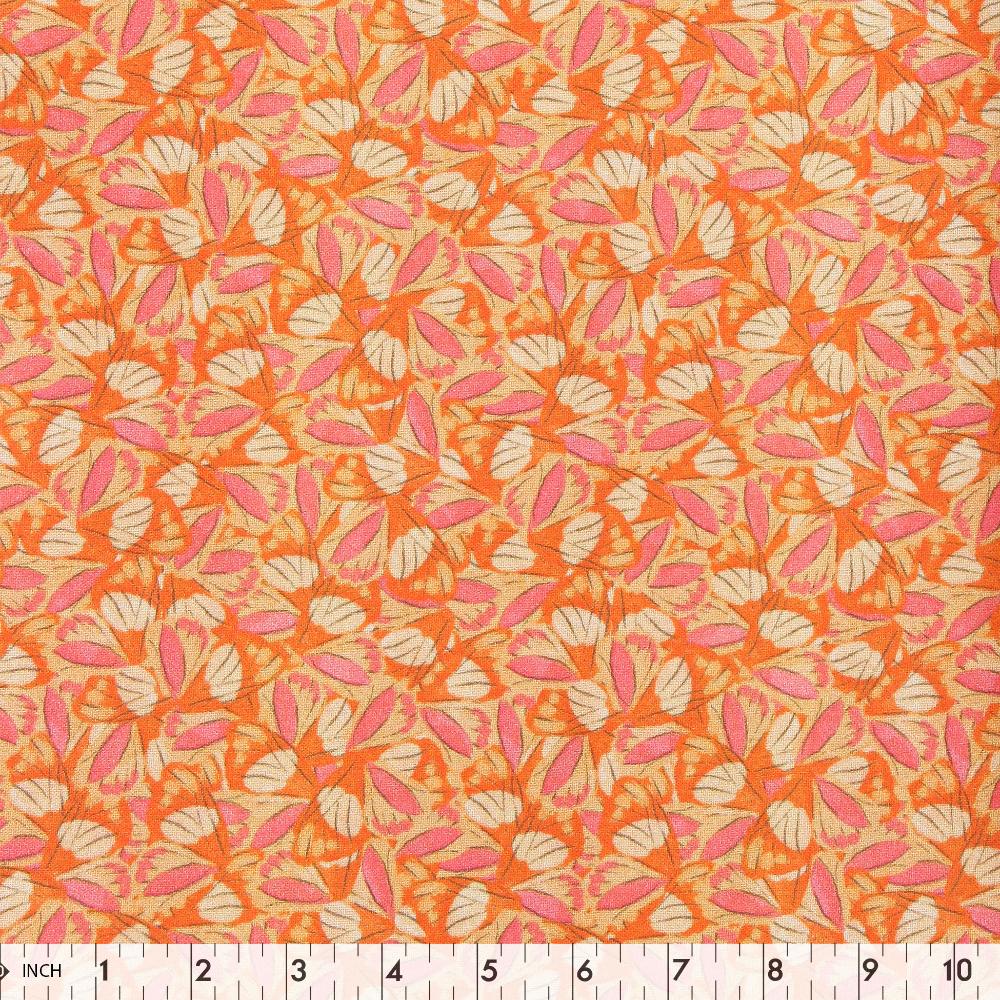 FABRIC CREATIONS Orange Whispering Garden 1110020759