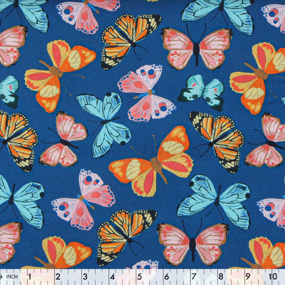FABRIC CREATIONS Dark Blue Whispering Garden 1110020760