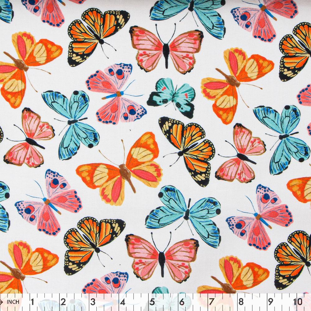 FABRIC CREATIONS White Whispering Garden 1110020761