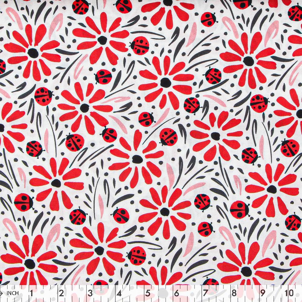 FABRIC CREATIONS White Garden of Love 1110020764