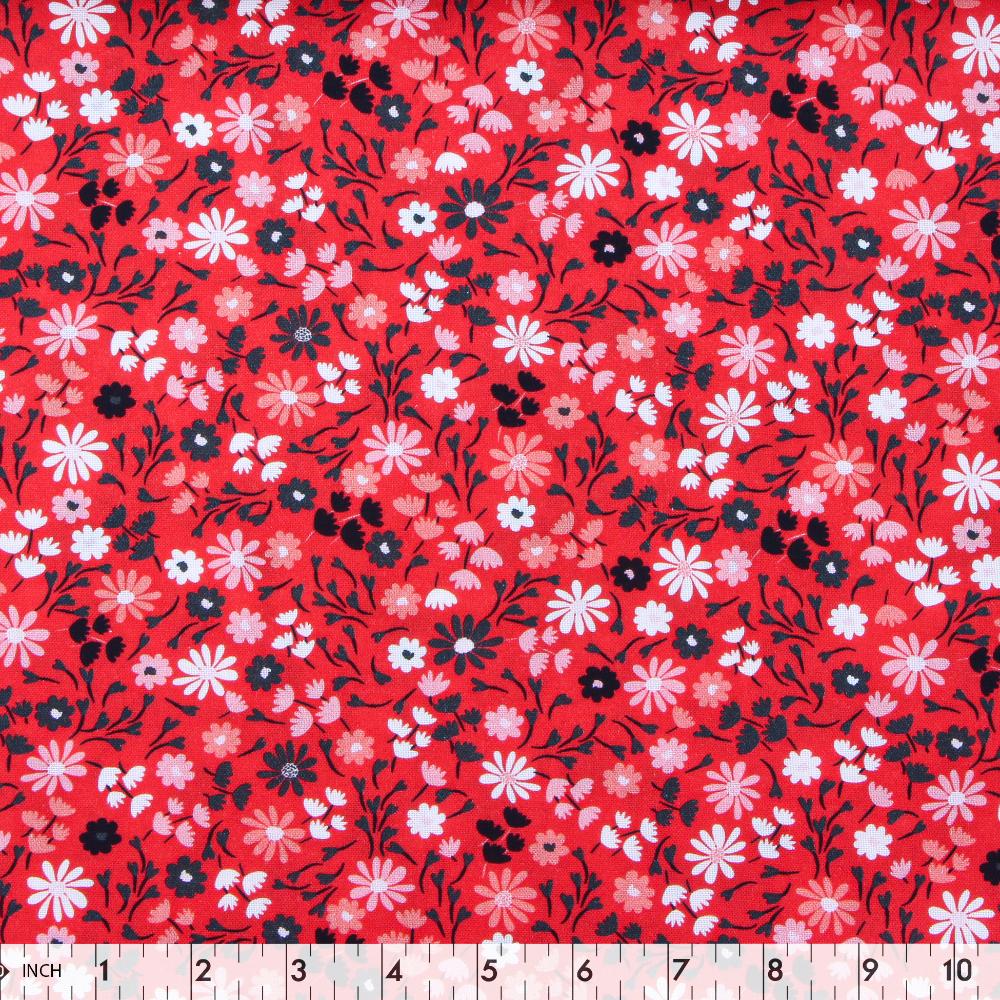 FABRIC CREATIONS Red Garden of Love 1110020765