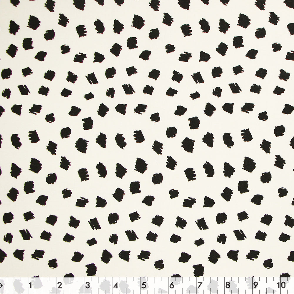 FABRIC CREATIONS 43" × 8 yd Cotton Fabric Bolt — White Bentley & Friends