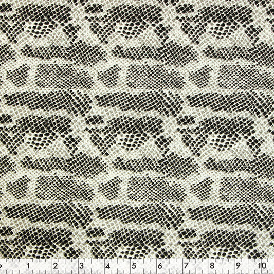 FABRIC CREATIONS 42" × 8 yd Cotton Fabric Bolt — Gray Sassy Skins