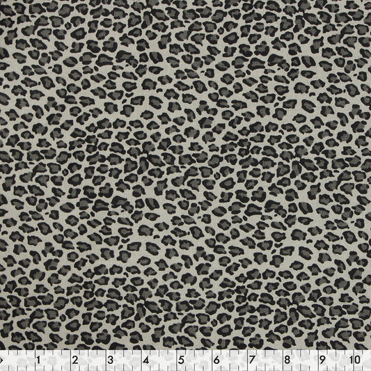 FABRIC CREATIONS 42" × 8 yd Cotton Fabric Bolt — Gray Sassy Skins