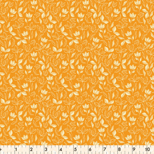 FABRIC CREATIONS 42in x 8yd Cotton Fabric Bolt - Yellow Arles Sunflowers