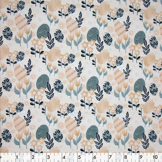 FABRIC CREATIONS Cotton Fabric Bolt Blush Fuzzy Spring 42 in x 8 yd