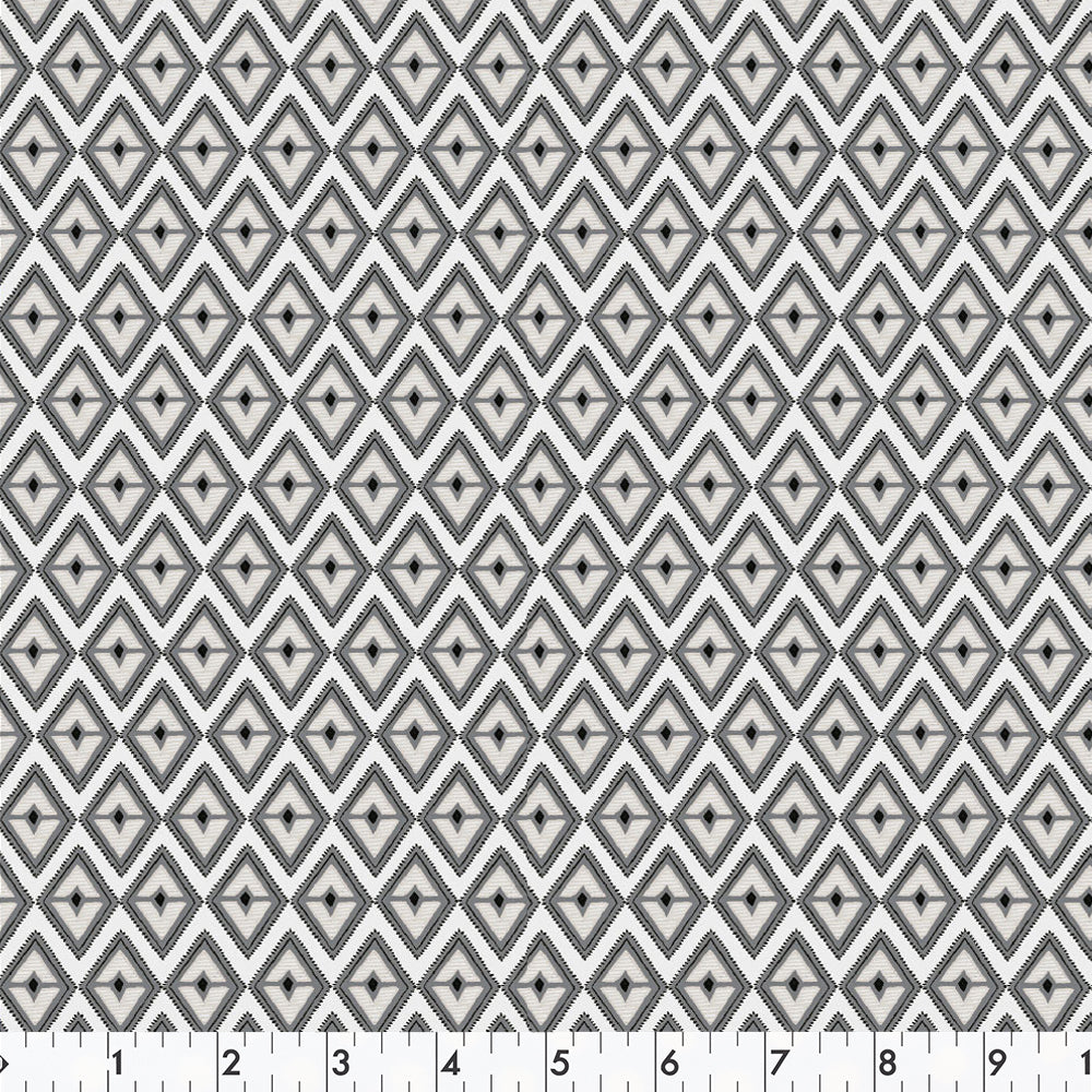 FABRIC CREATIONS Printed Cotton Fabric Bolt 107 cm × 7.3 m, White Stone Branch