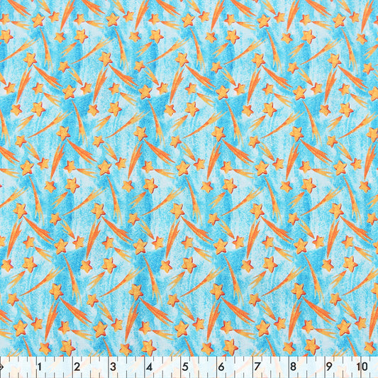 FABRIC CREATIONS Cotton Fabric Bolt 42 in × 8 yd - Blue Into The Galaxy