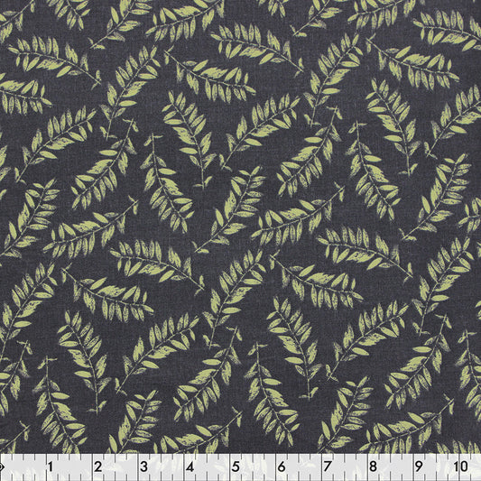FABRIC CREATIONS 42in x 8yd Cotton Fabric Bolt - Charcoal Modern Farmhouse