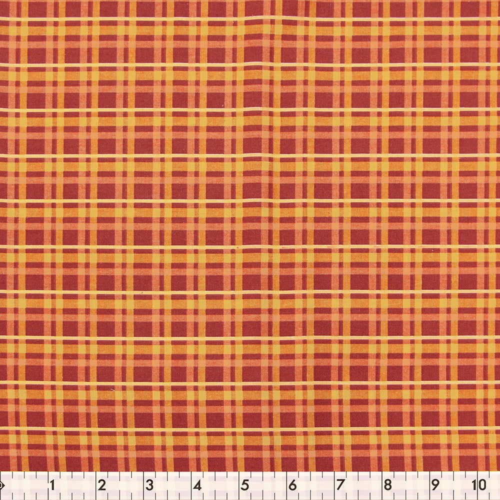 FABRIC CREATIONS 42in x 8yd Cotton Fabric Bolt - Orange Orange You Nice