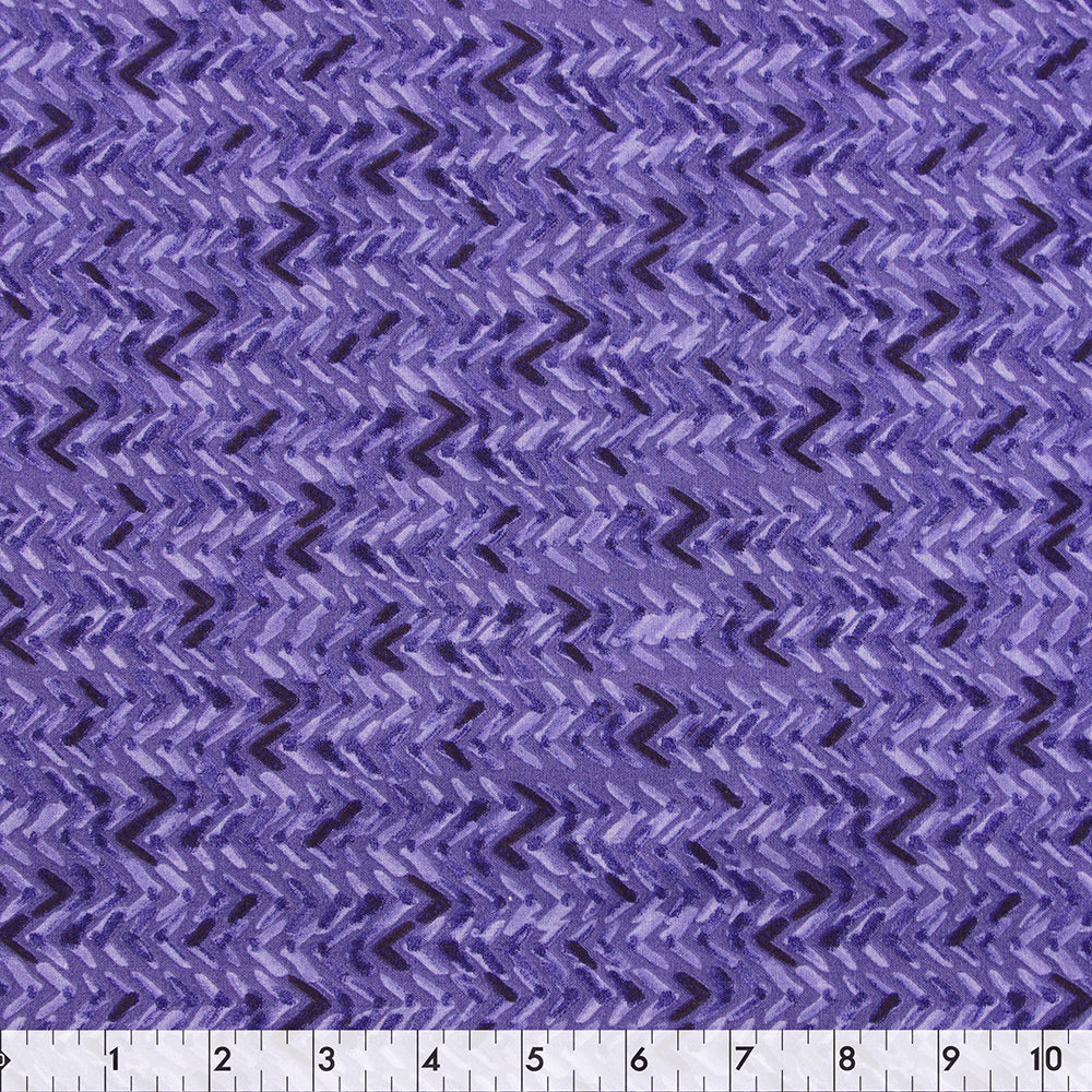 FABRIC CREATIONS 42in x 8yd Cotton Fabric Bolt - Purple Zahara