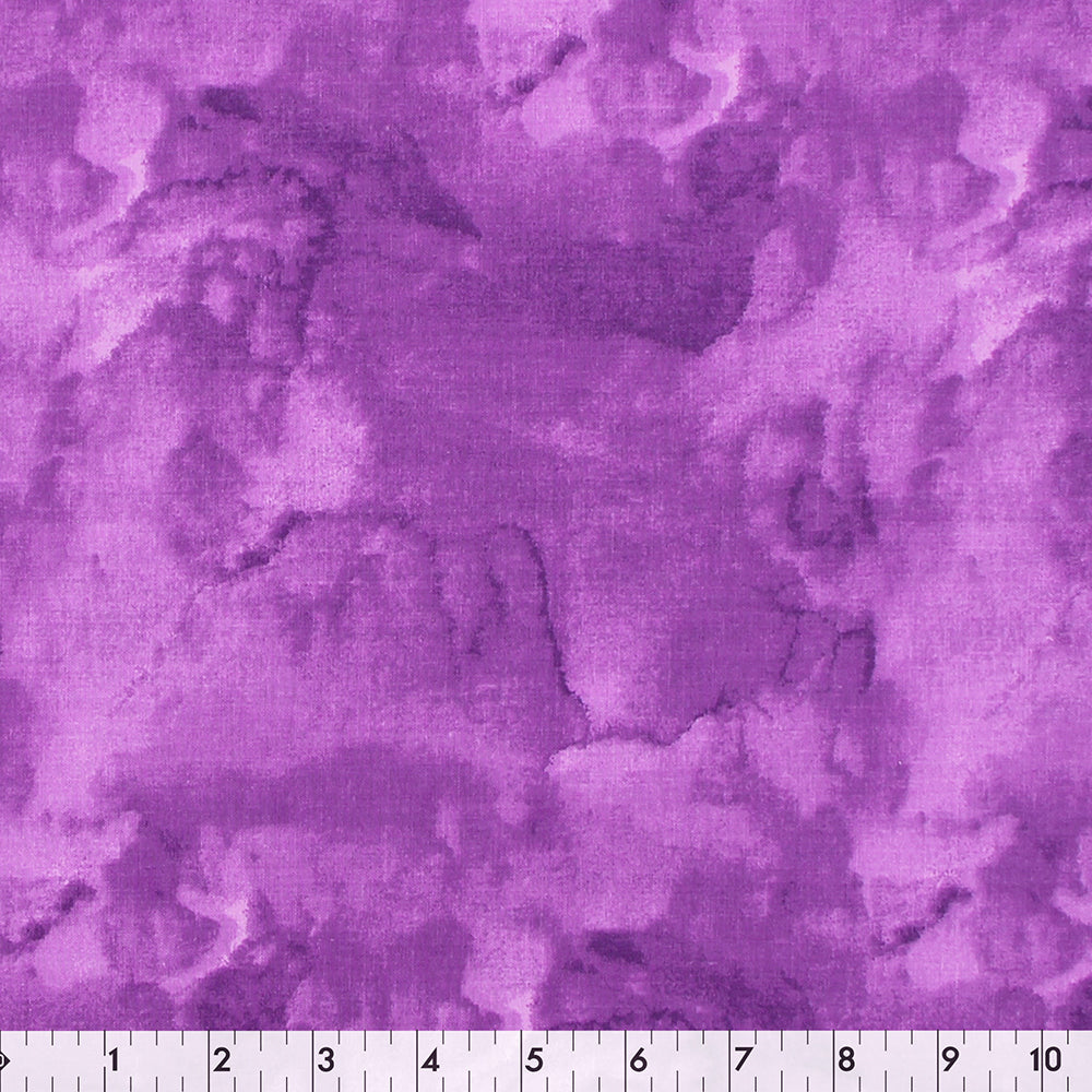 FABRIC CREATIONS Cotton Fabric Bolt 42 in × 8 yd — Dusty Purple with Smoke Texture