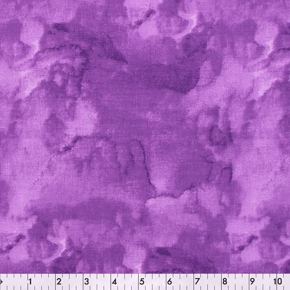 FABRIC CREATIONS 42&Prime; x 8yd Cotton Fabric Bolt - Light Purple with Smoke Texture