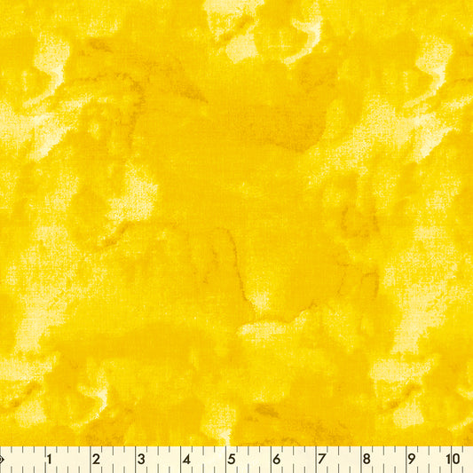 FABRIC CREATIONS Cotton Fabric Bolt — 42 in × 8 yd — Textured Yellow 1