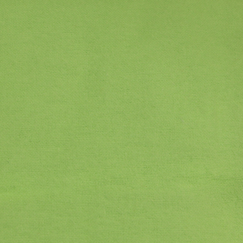 FABRIC CREATIONS 43" × 8 yd Solid Cotton Flannel Fabric Bolt — Lime