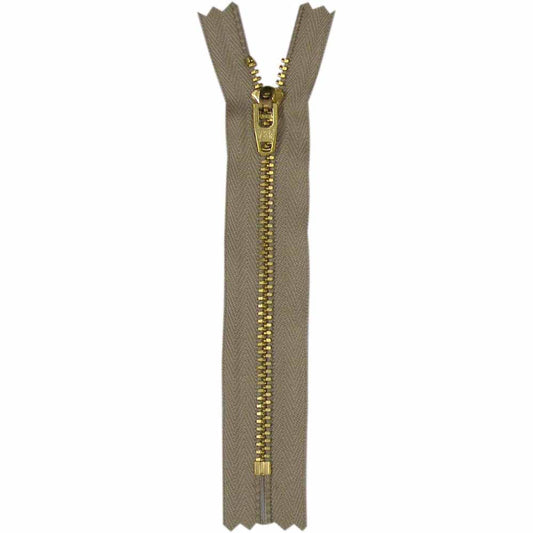 COSTUMAKERS Denim Closed End Zipper 18cm (7") - Light Beige - 1712