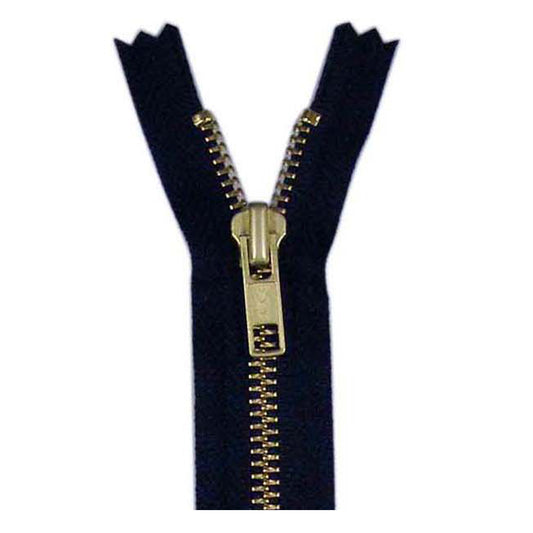 COSTUMAKERS 23 cm (9 in) Denim Closed End Zipper – Navy