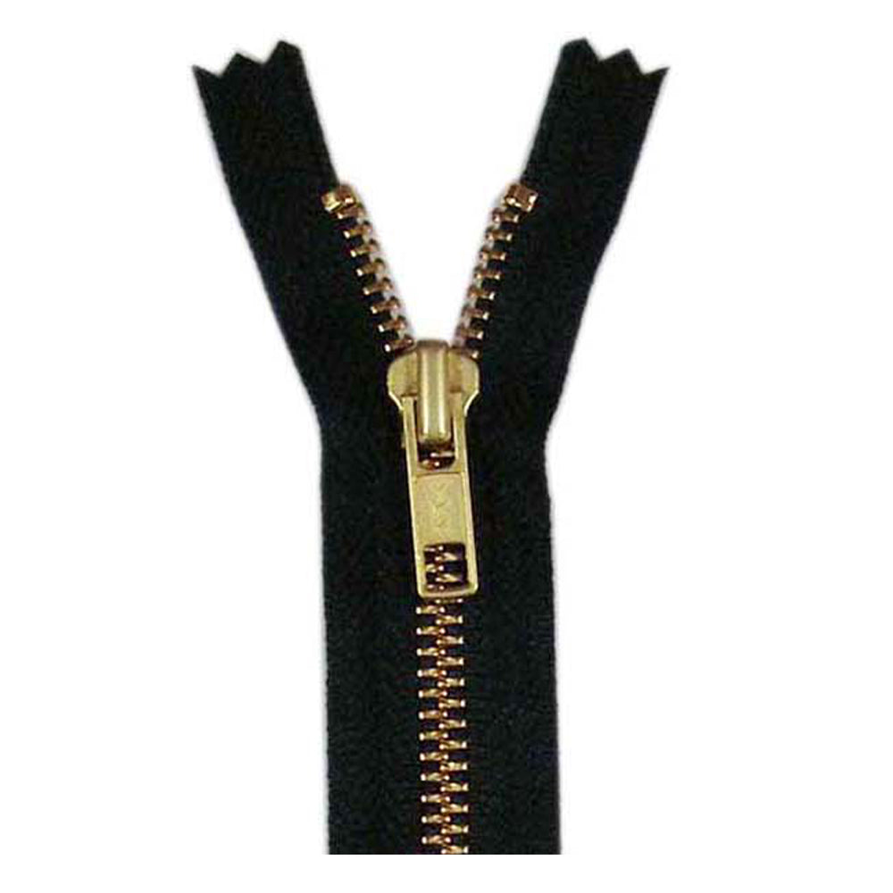 COSTUMAKERS 23 cm (9 in) Denim Closed End Zipper – Black