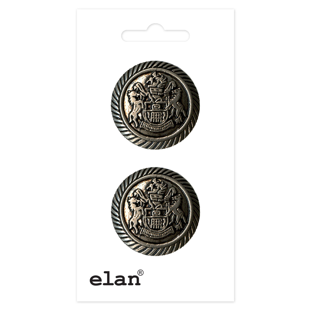 ELAN Shank Button 25 mm (1 in), 2 Count