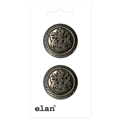 ELAN Shank Button 25 mm (1 in), 2 Count