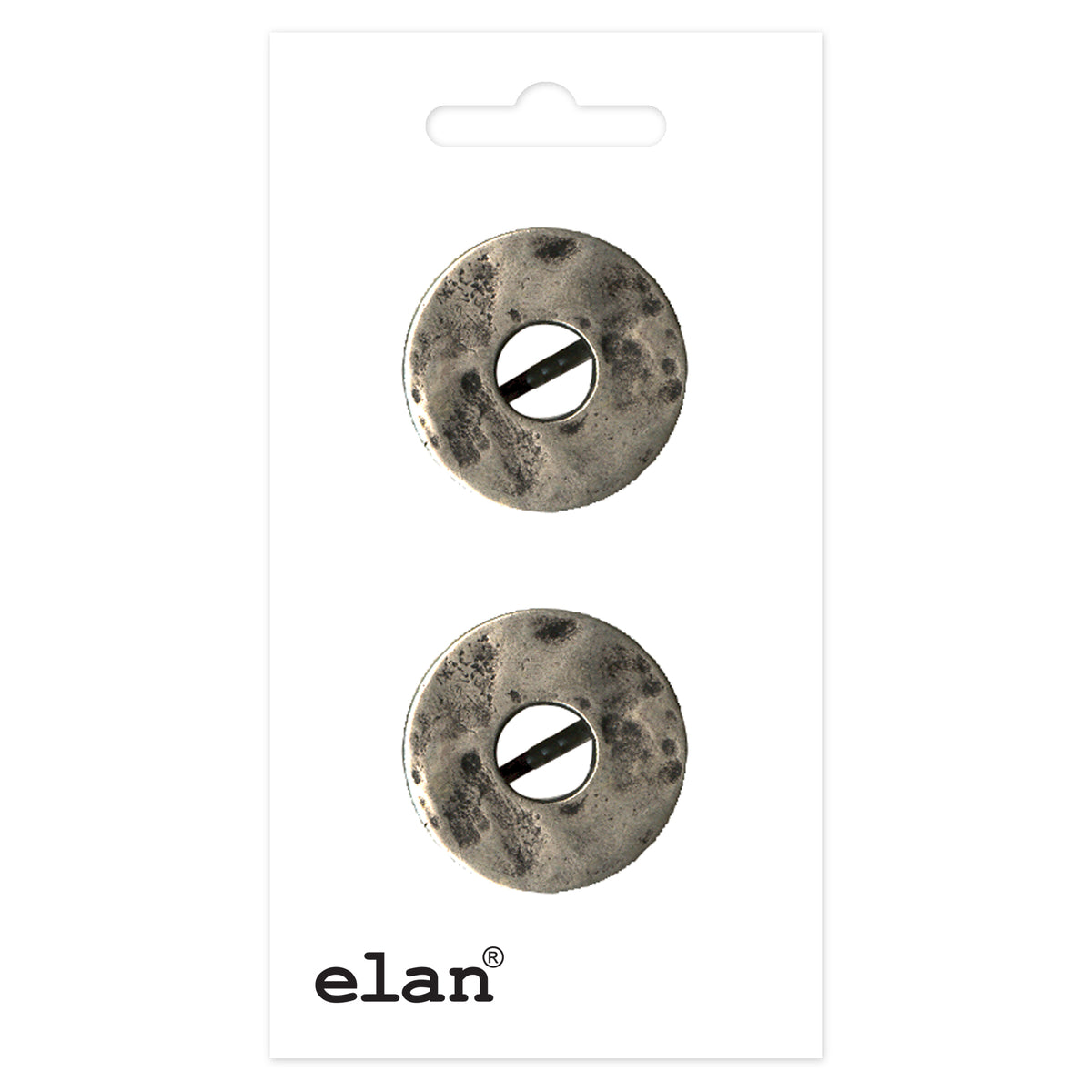 ELAN shank button 23 mm (7/8 in), 2 count - 152005E