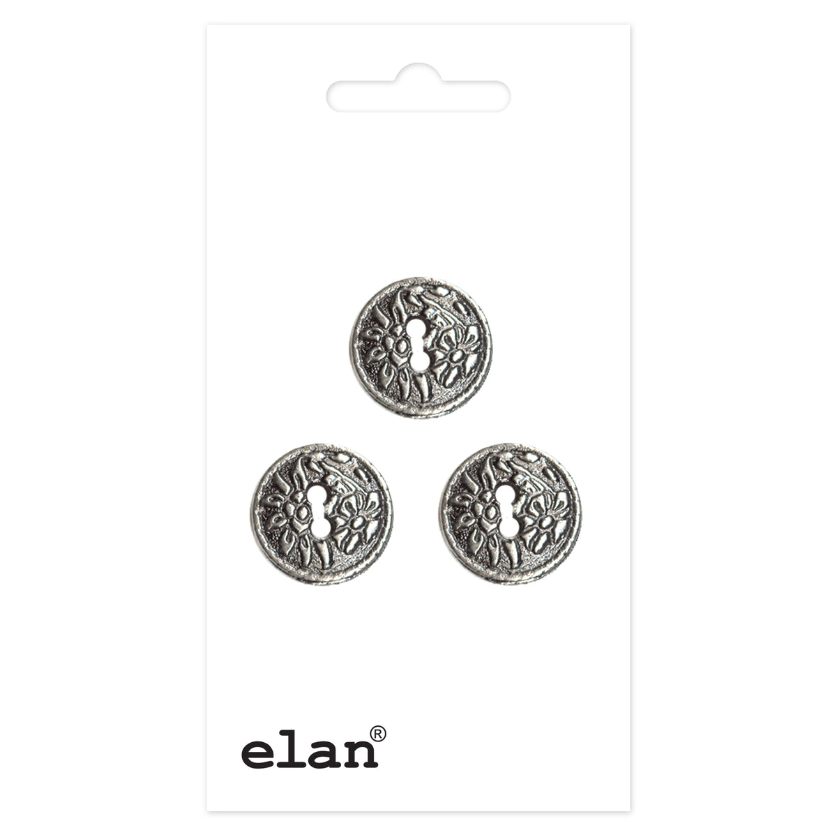 ELAN 2-Hole Button 15 mm (5/8 in), 3 Pack - 152019E