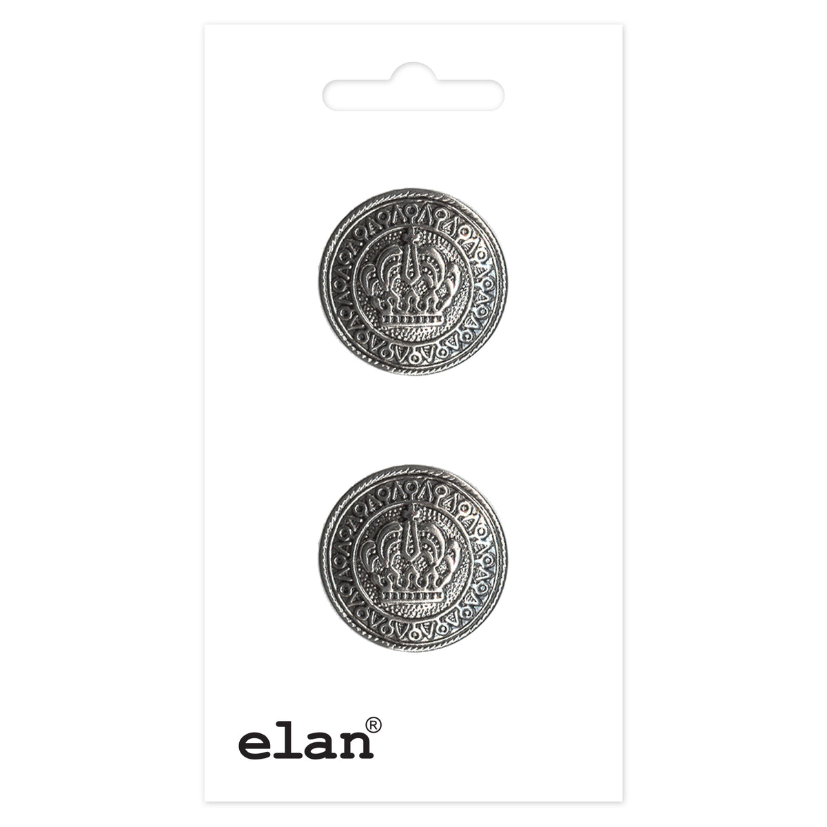 ELAN Shank Button – 20 mm (3/4 in.) – 2 Pack - packaged product view