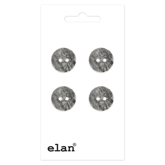 ELAN 2 Hole Button - 13mm (1/2in) - 4pcs