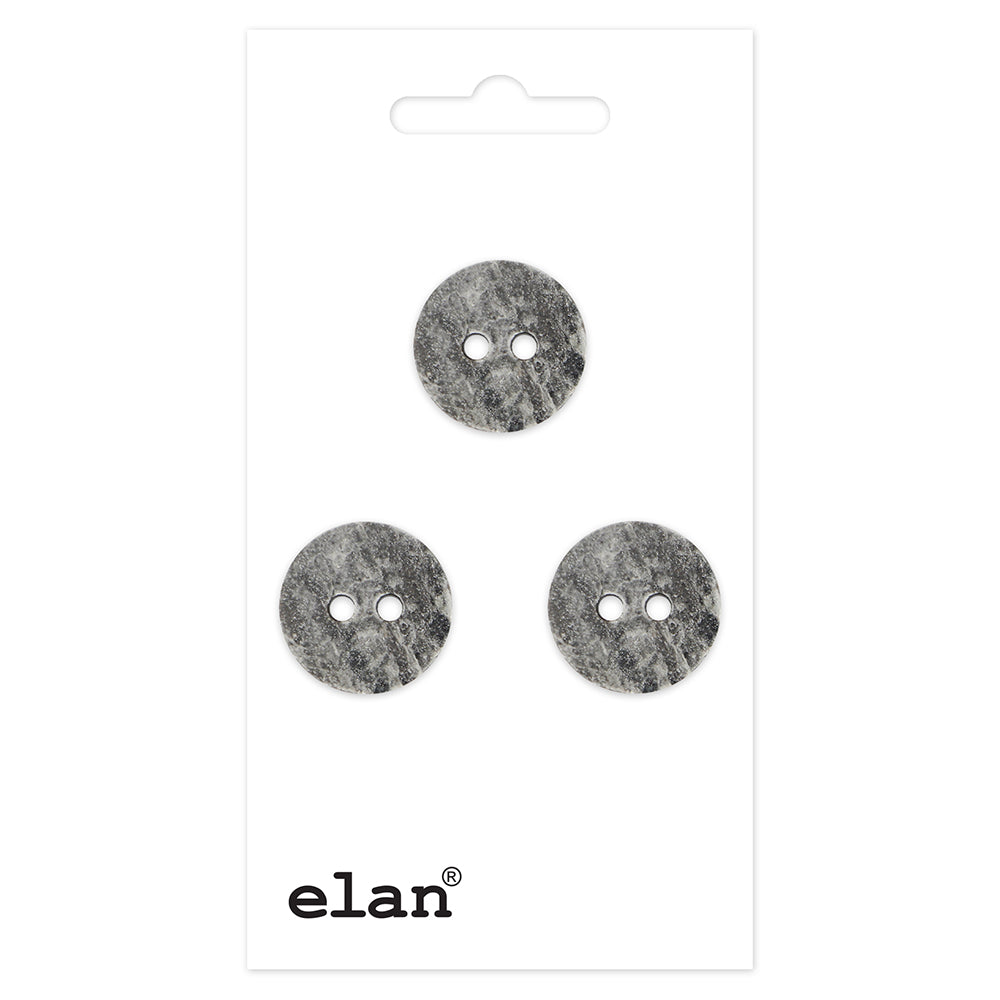 ELAN 2 Hole Button - 15mm (5/8in) - 3pcs
