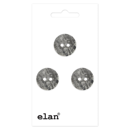 ELAN 2-Hole Button 15 mm (5/8 in) 3 Count