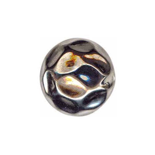 ELAN Shank Button, 15 mm (5/8 in) — Silver